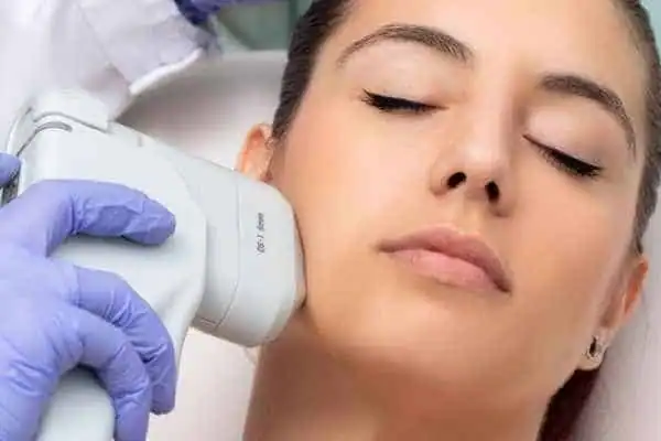 HIFU - Breakthrough in Anti - ageing 1 Image of woman having HIFU West Drayton treatment