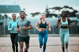 Achieving the Perfect Tone: How Often Should You Exercise for Results? 3 image of man and 3 women doing cardio exercise West Drayton to help tone and remove fat from the body.